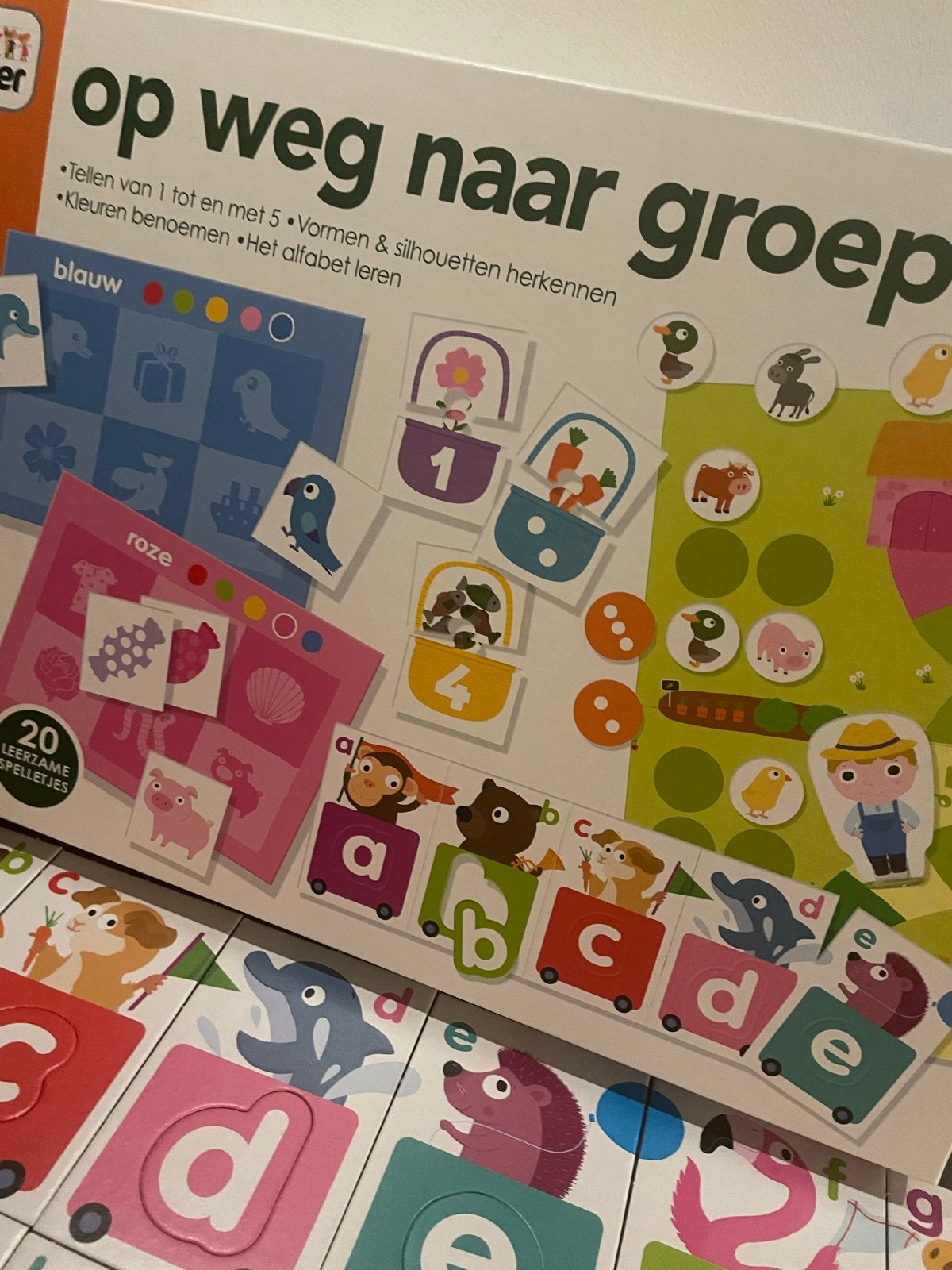 Jumbo Ik leer: Op weg naar groep 1 - Educatief spel, Ophalen of Verzenden, Nieuw, Taal en Lezen