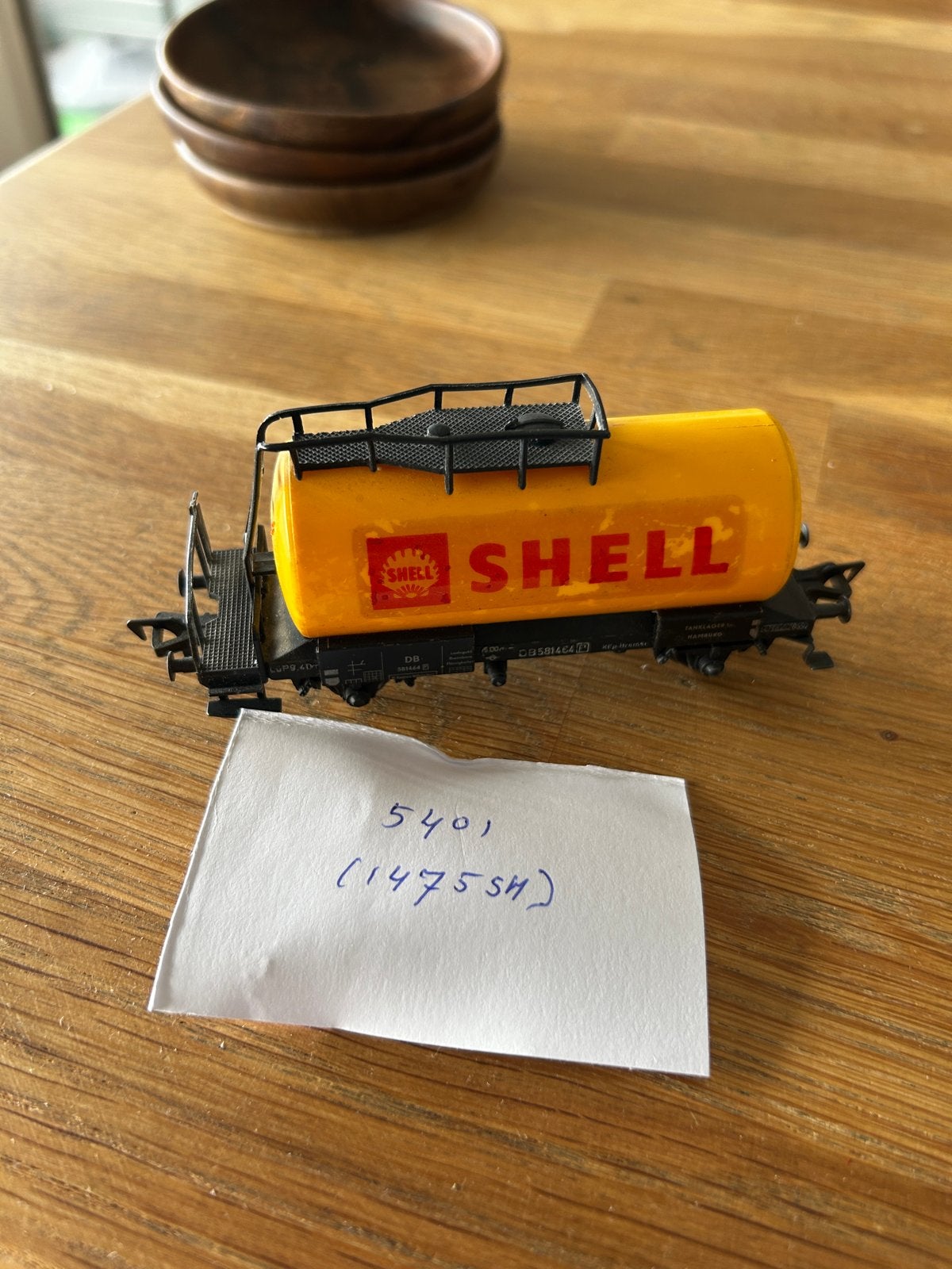 Fleischmann 5401 Shell Ketelwagen DB Gelijkstroom, Gebruikt, Gelijkstroom, Verzenden, Fleischmann
