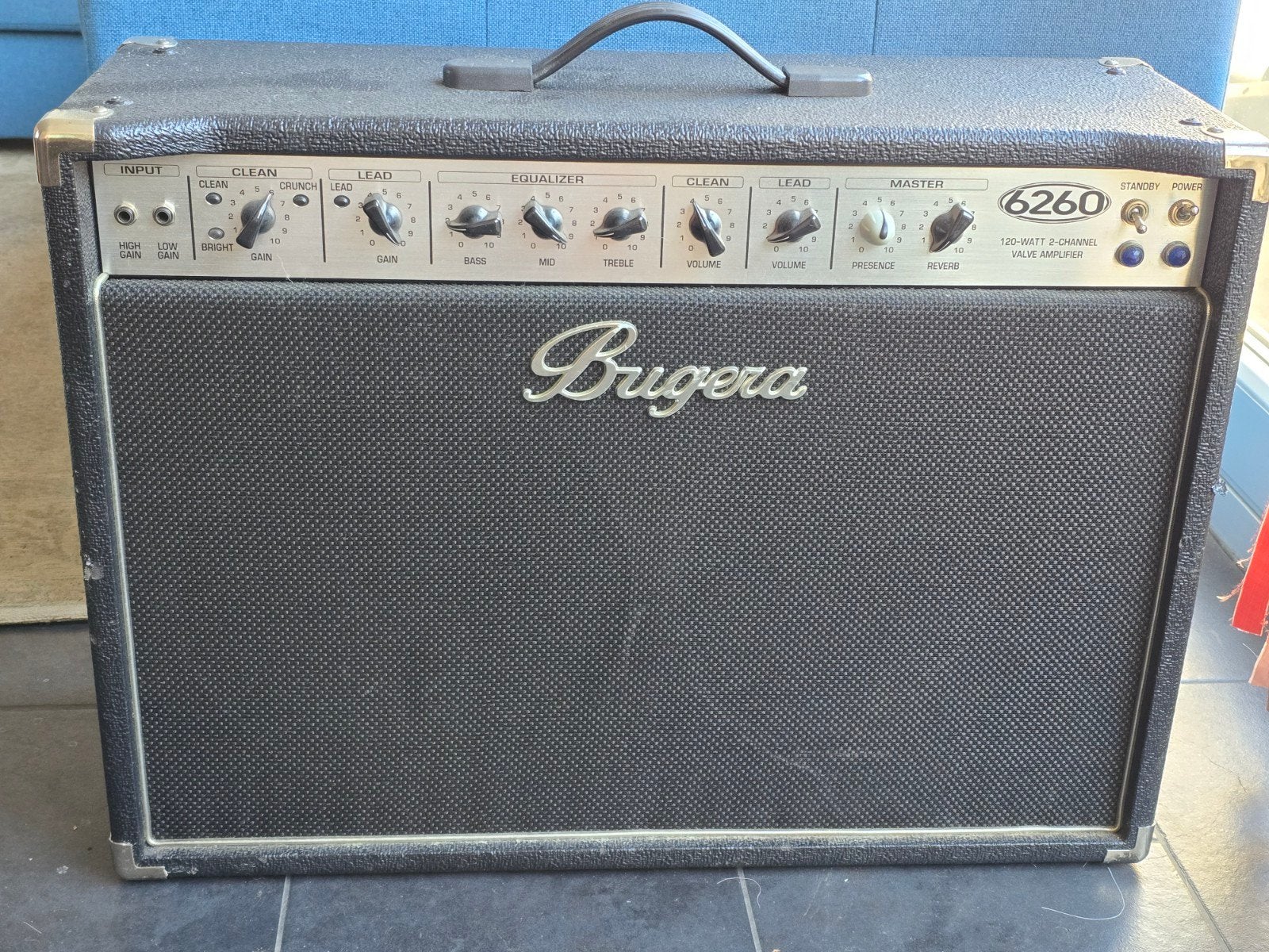 Bugera 6260-212 (120W RMS) buizen versterker, Ophalen, Gebruikt, Minder dan 50 watt