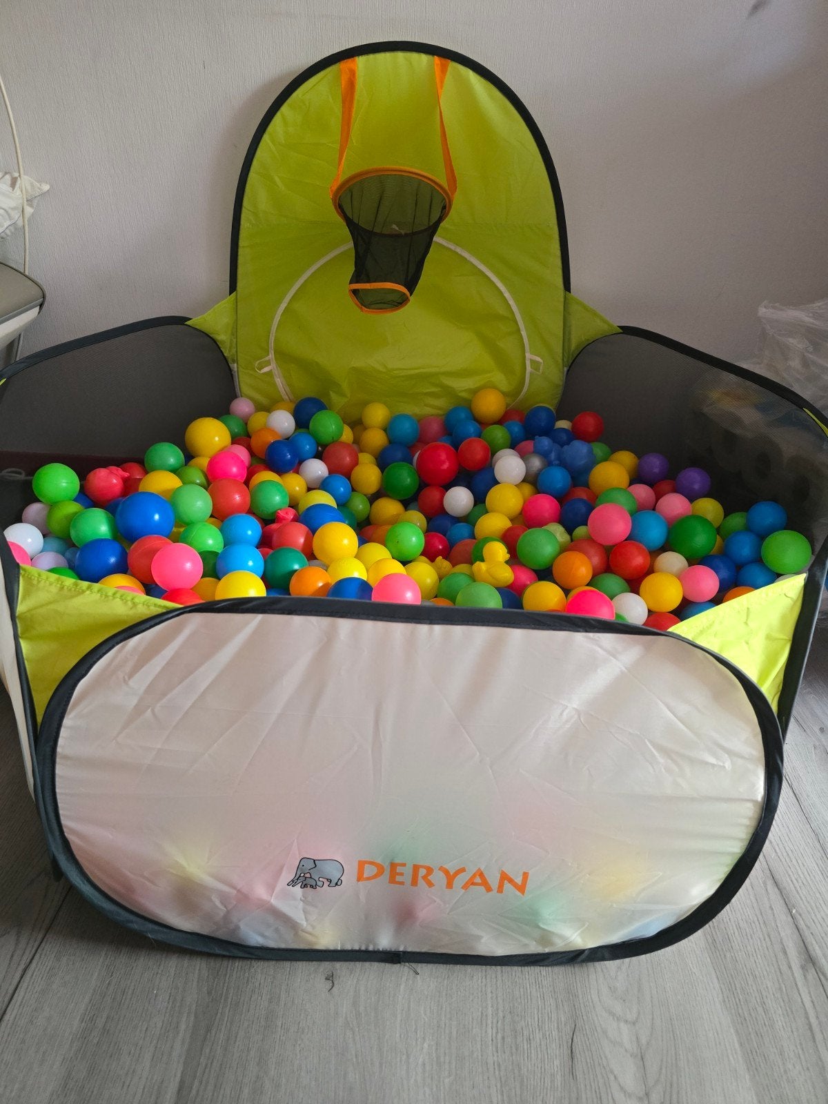 Deryan Luxe Pop Up Kindertent Ballenbad 3-in-1 Speeltent, Ophalen, Gebruikt, Jongen of Meisje