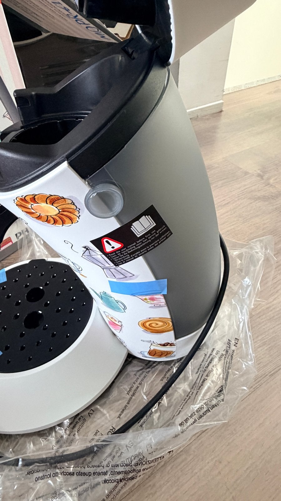 Senseo Original Plus Limited Edition Blond Amsterdam, Koffiepads en cups, Ophalen of Verzenden, 2 tot 4 kopjes, Koffiemachine