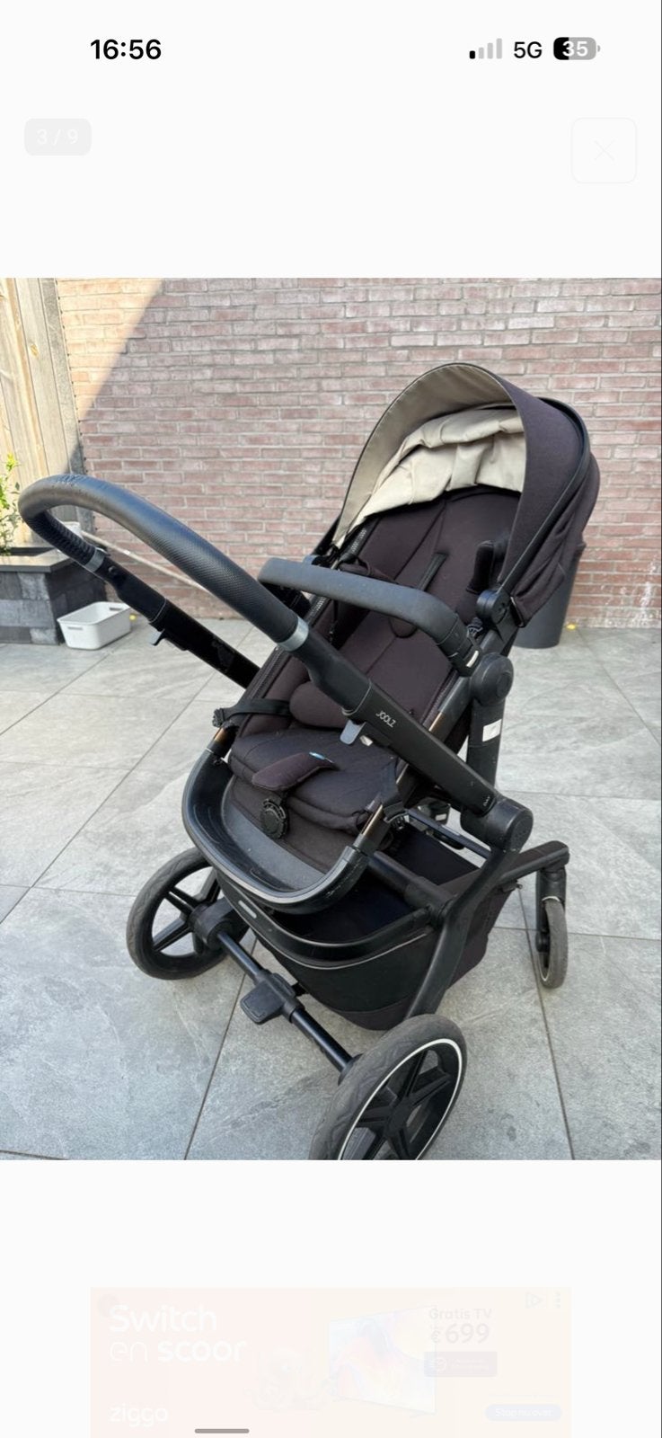 Joolz Buggy met accessoires en meerijdplankje, Ophalen, Gebruikt, Kinderwagen, Overige merken