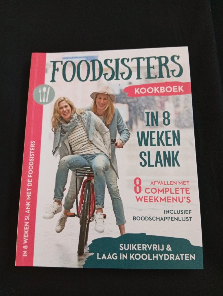 Foodsisters kookboek in 8 weken slank, Ophalen of Verzenden, Zo goed als nieuw, Gezond koken