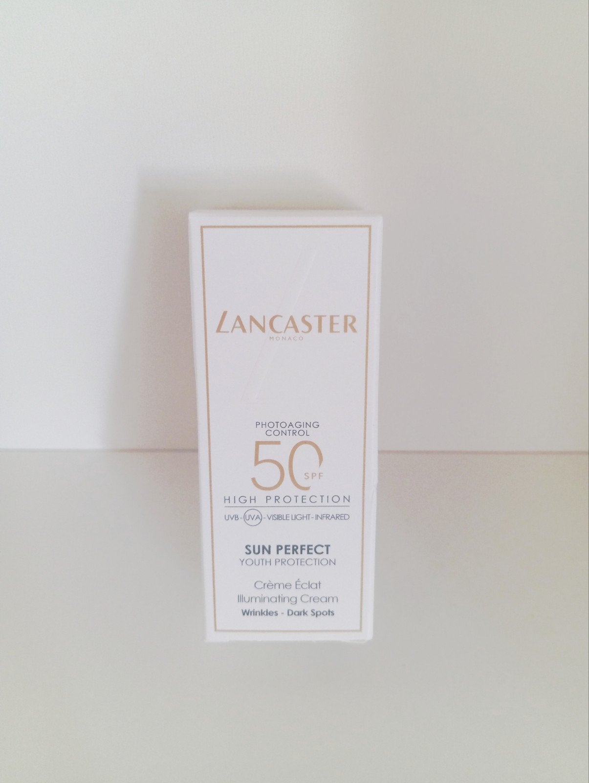 Nieuw Lancaster Sun Perfect SPF 50 creme 5ml, Ophalen of Verzenden, Nieuw, Gehele gezicht