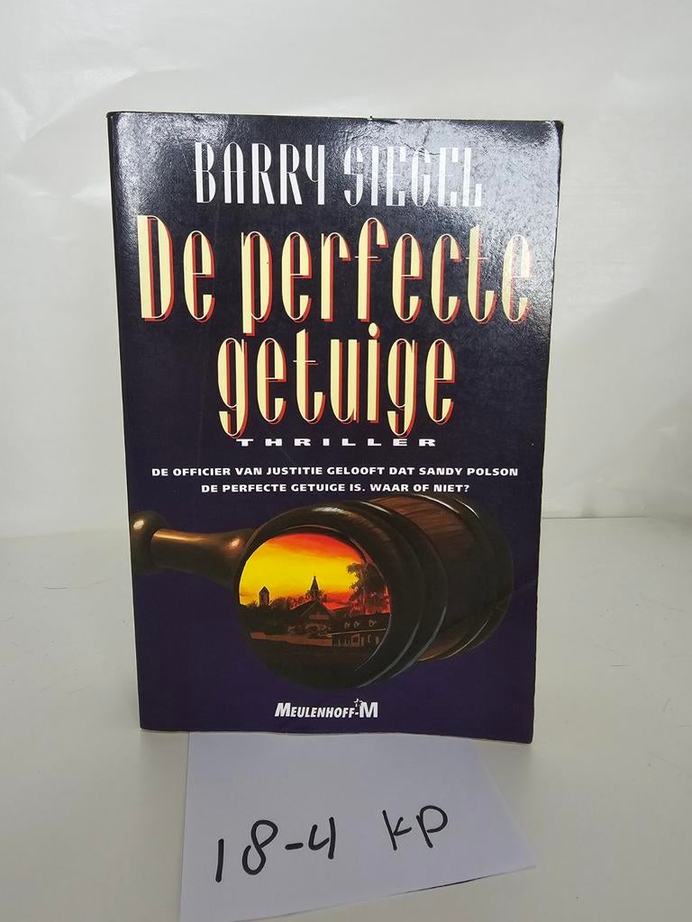 De perfecte getuige - Barry Siegel, Ophalen of Verzenden
