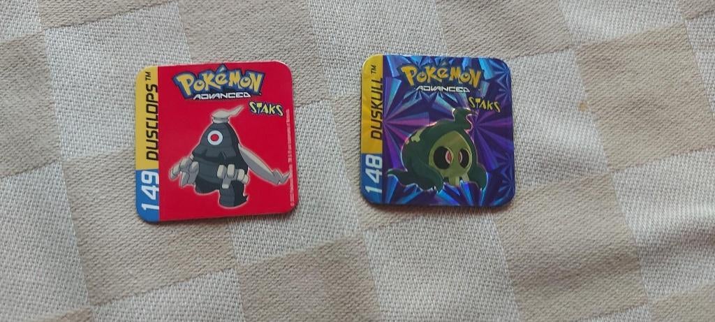 magneten speelgoed pokemon panini Duskull Dusclops 2003, Ophalen of Verzenden, Nieuw, Overige merken