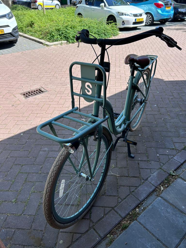 Spirit Carry N3 Moederfiets + Thule Yepp 2 Mini + Windscherm, Fietsen en Brommers, Fietsen | Dames | Moederfietsen, Gebruikt, 47 tot 50 cm