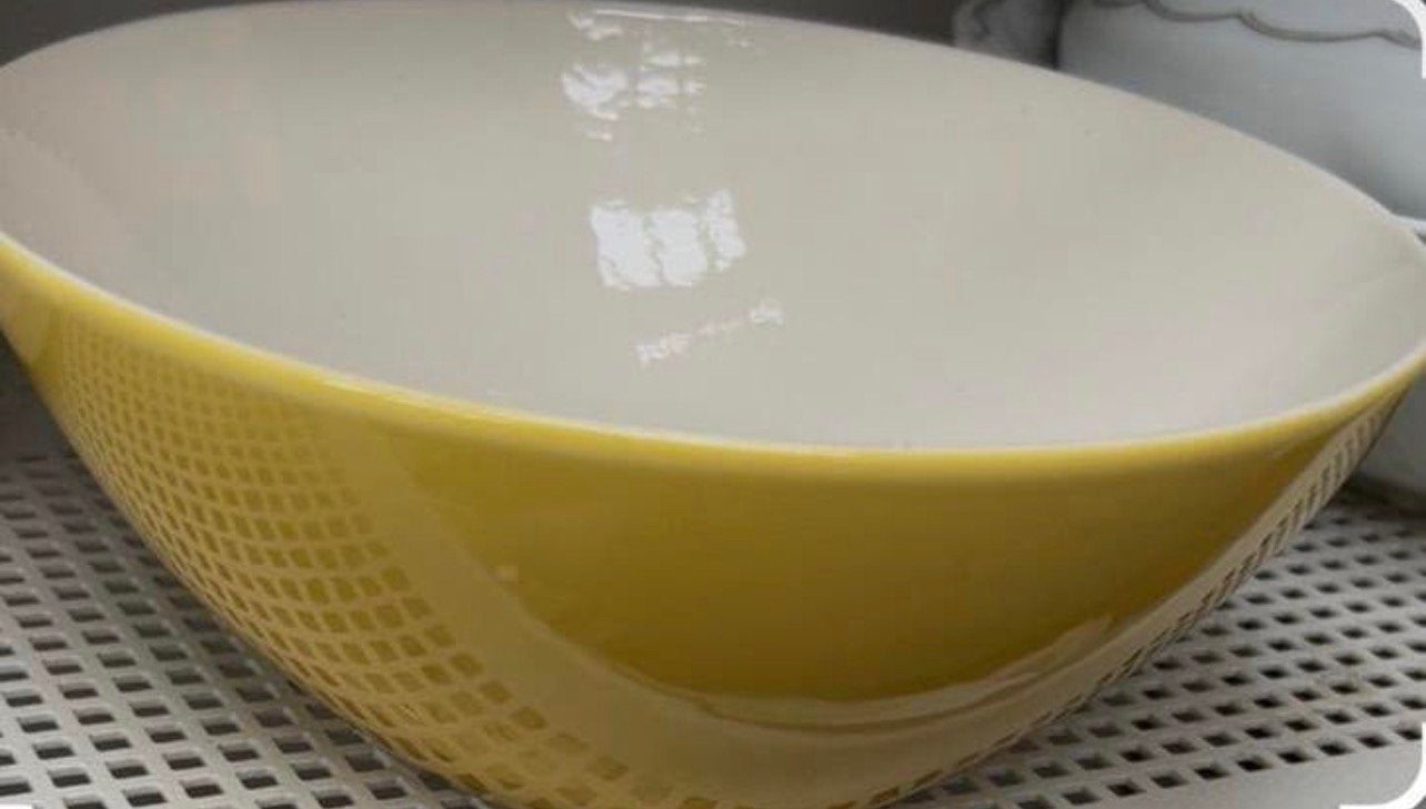 Villeroy & Boch gele schaal 20 cm, Ophalen of Verzenden