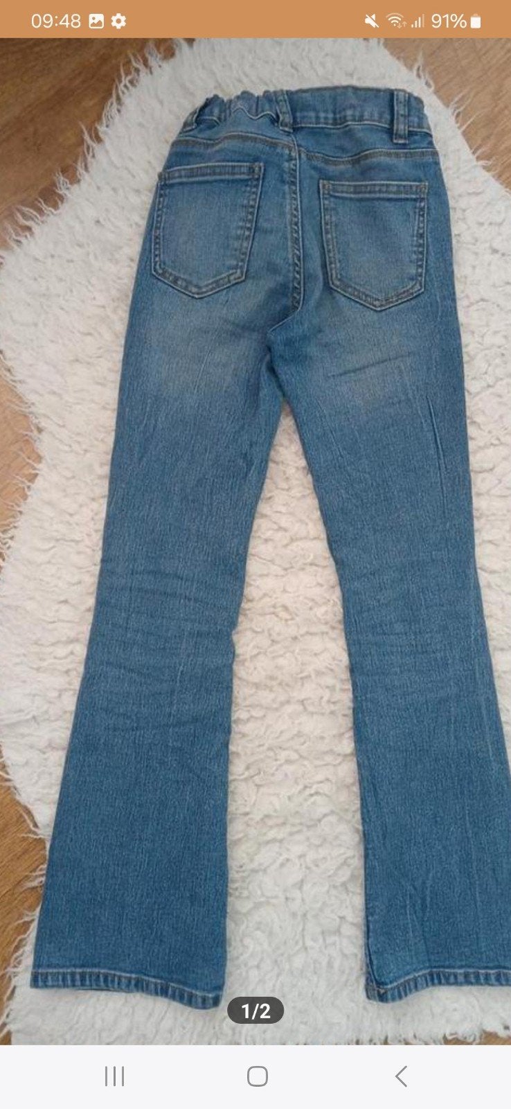 flare jeans maat 140 name-it, Jongen of Meisje, Zo goed als nieuw, Name It, Ophalen