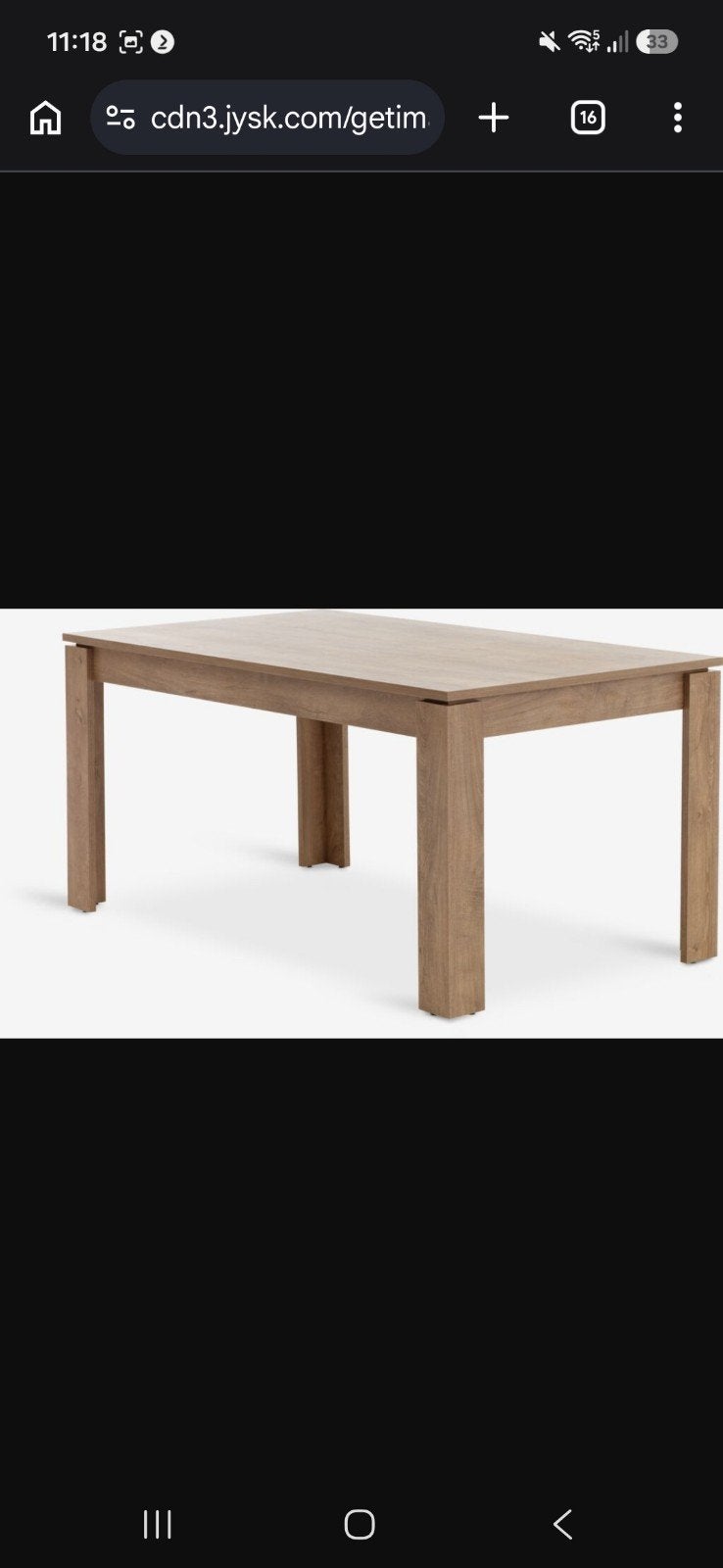 eettafel 1.60, Huis en Inrichting, Ophalen, 50 tot 100 cm, Zo goed als nieuw, 150 tot 200 cm