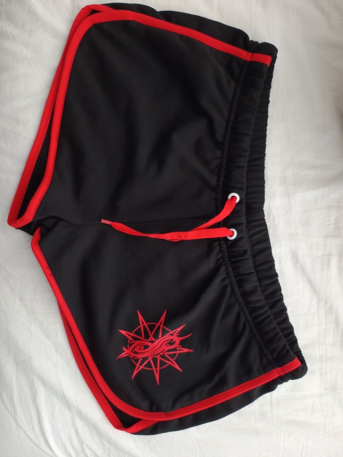 Slipknot broekje dames maat L, Kort, Zwart, Maat 42/44 (L), Nieuw