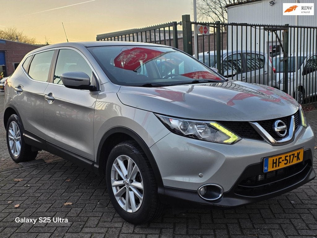 Nissan Qashqai 1.2 Acenta Automaat 2e eigenaar dealer onderh, Auto's, Nissan, Bedrijf, Te koop, Qashqai, ABS, Airbags, Airconditioning