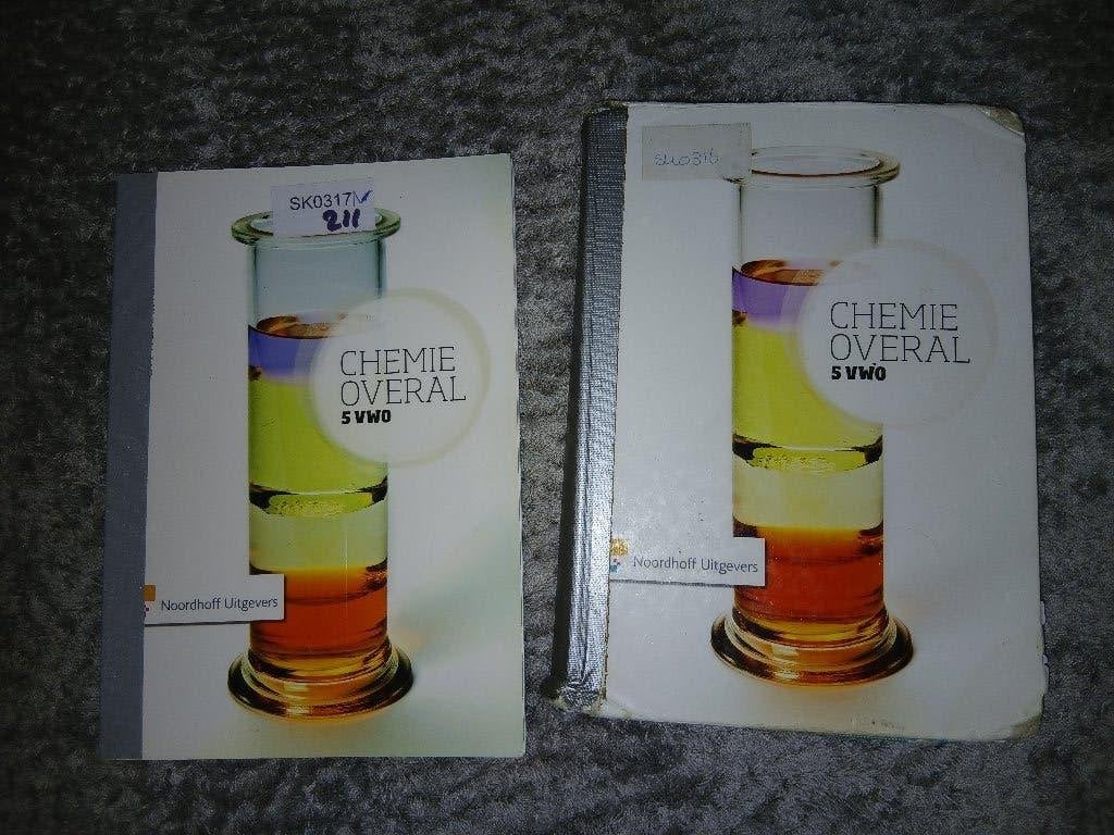 Chemie overal 5 vwo incl antwoordenboek, Gelezen, VWO, Scheikunde, Ophalen of Verzenden