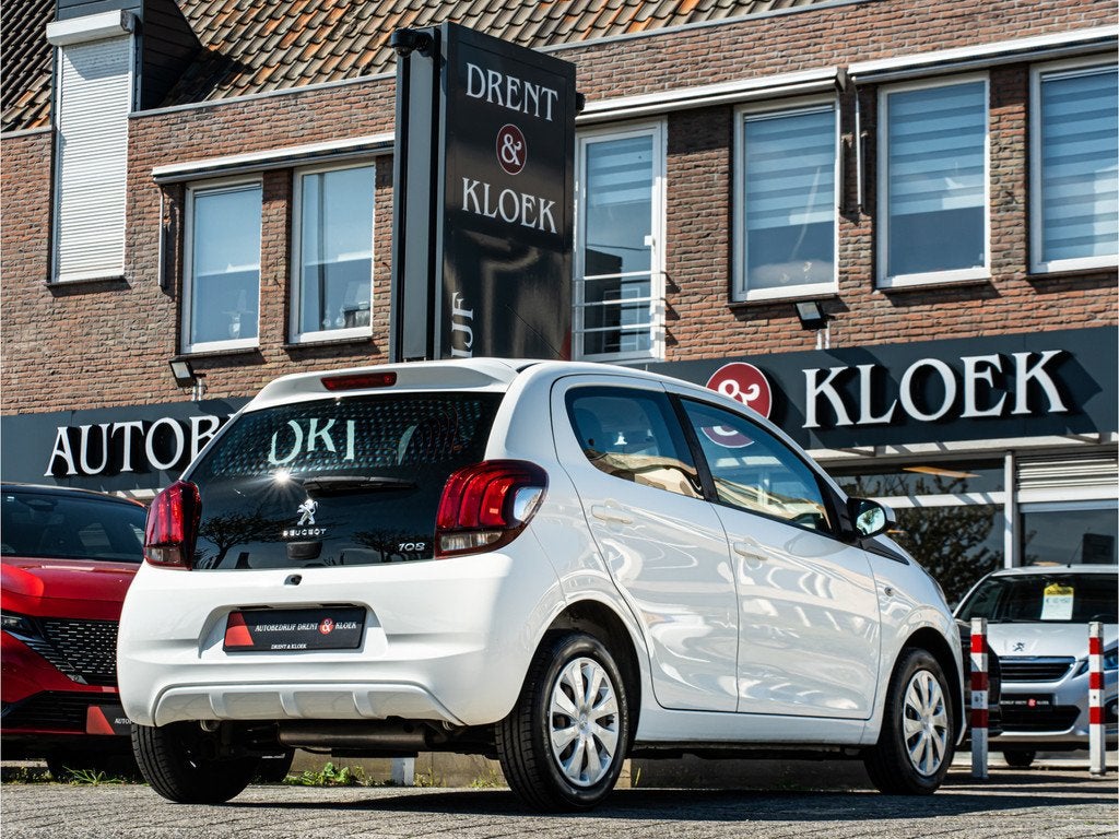 Peugeot 108 1.0 e-VTi Active ORG NL AIRCO BLEUTOOTH MISTLAMP, Auto's, Stof, Gebruikt, Euro 6, 4 stoelen