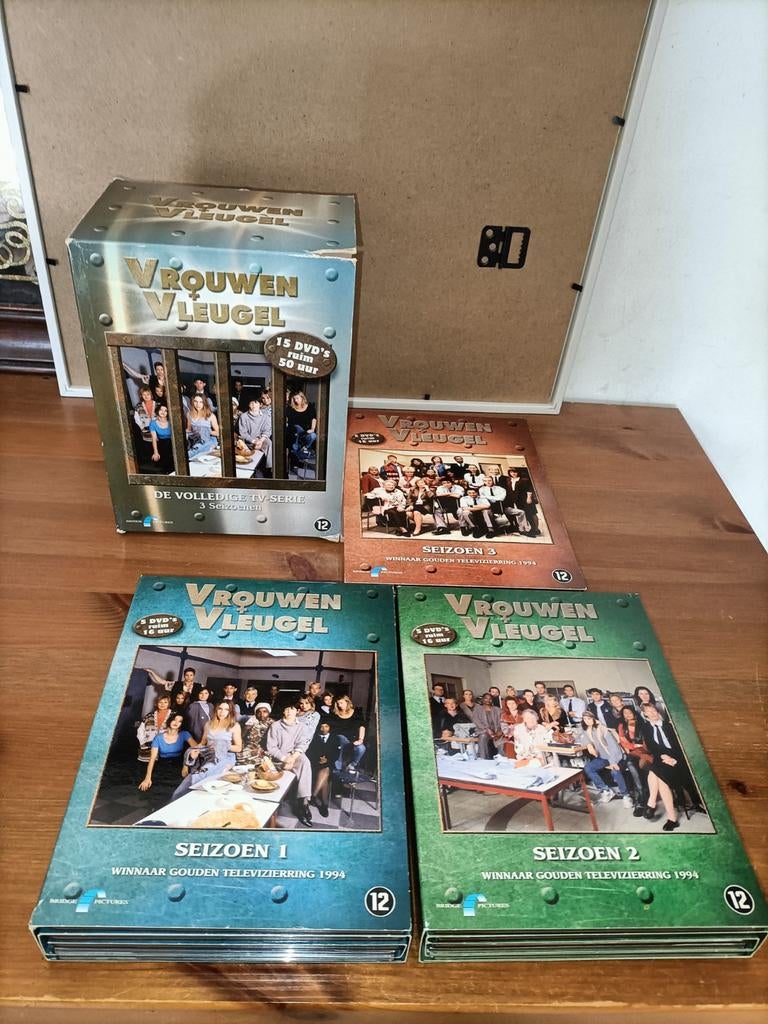 Vrouwen Vleugel DVD Boxset - Seizoen 1, 2, 3 Complete Serie, Vanaf 12 jaar, Ophalen of Verzenden, Zo goed als nieuw, Drama