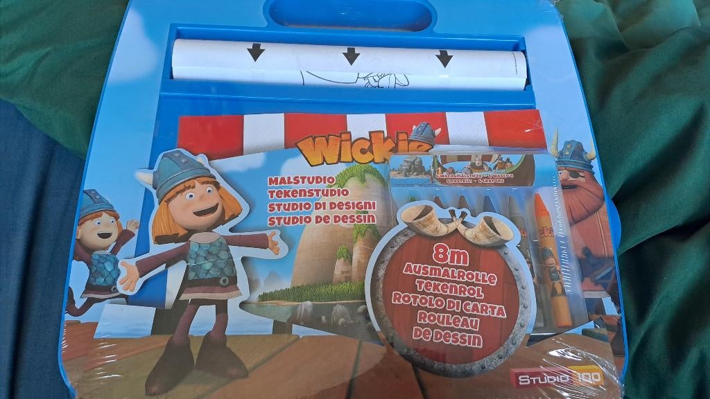 wickie tekenstudio, Kinderen en Baby's, Ophalen of Verzenden, Zo goed als nieuw, Knutselen