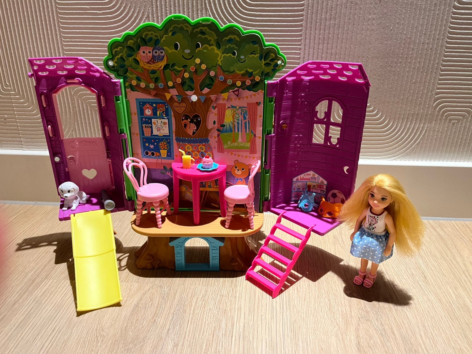 Barbie Chelsea boomhut, Ophalen of Verzenden, Gebruikt, Barbie