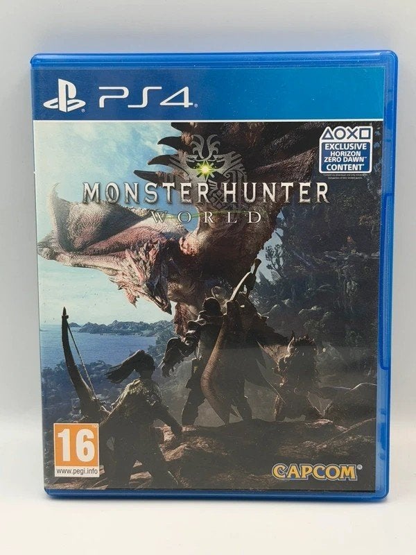 Monster Hunter: World PS4 PlayStation 4 PAL, Avontuur en Actie, 1 speler, Sony, Ophalen of Verzenden