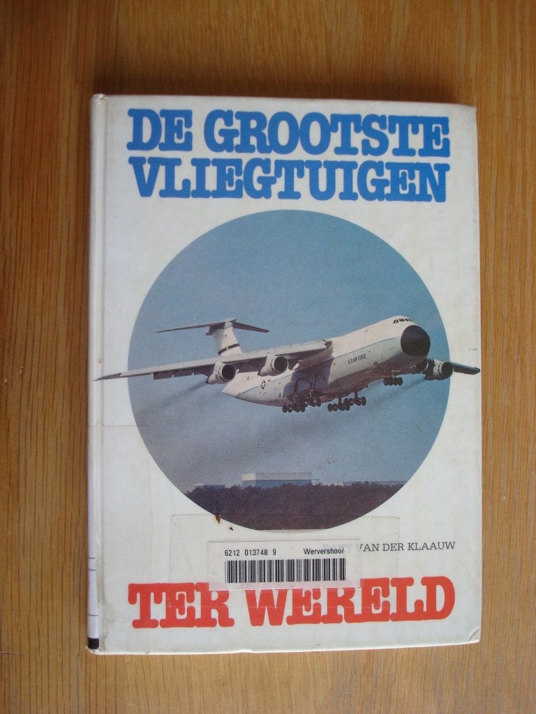 Boek Luchtvaart De grootste vliegtuigen., Verzamelen, Ophalen of Verzenden, Gebruikt, Boek of Tijdschrift