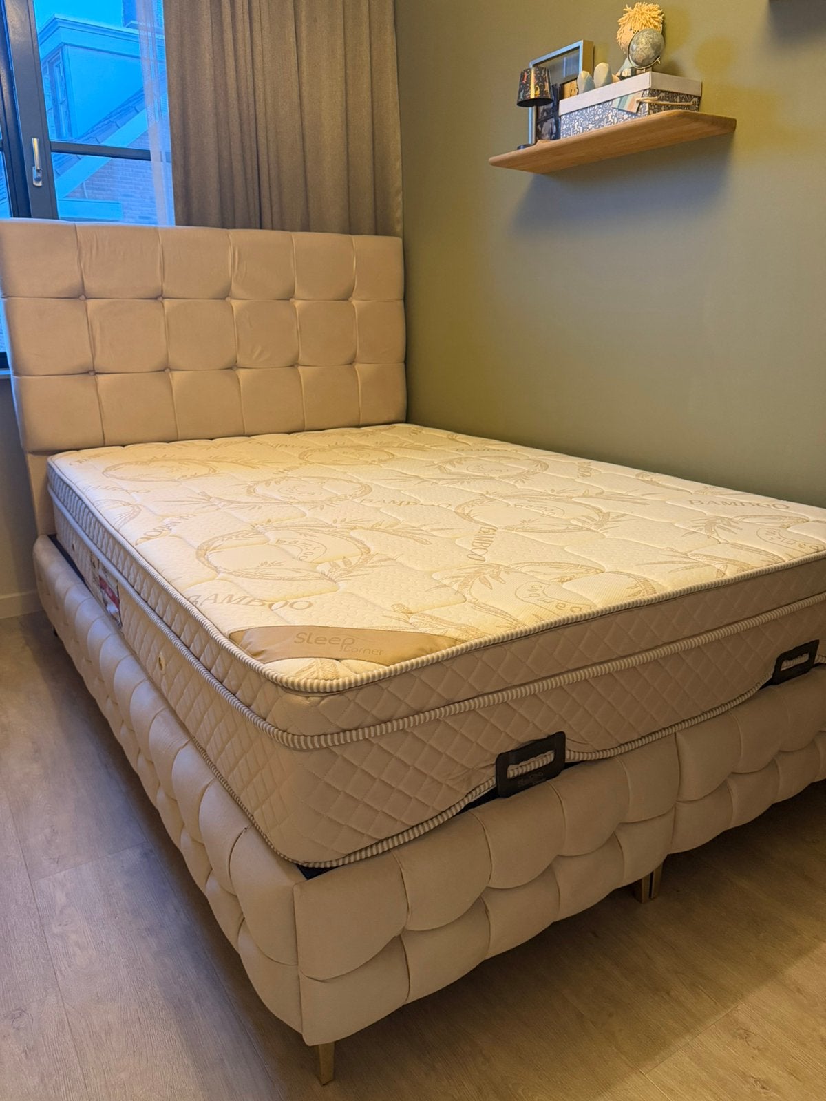 Bed, Ophalen, Zo goed als nieuw, 180 cm of meer, 100 cm of meer