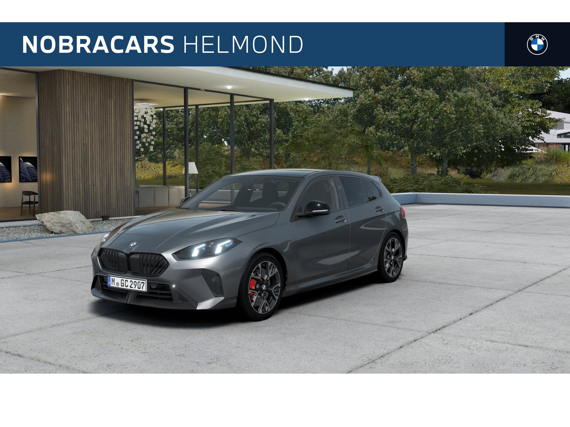 BMW 1 Serie 120 M Sport Automaat / Achteruitrijcamera / Spor, Auto's, BMW, Zwart, 156 pk, Bedrijf, 3 cilinders