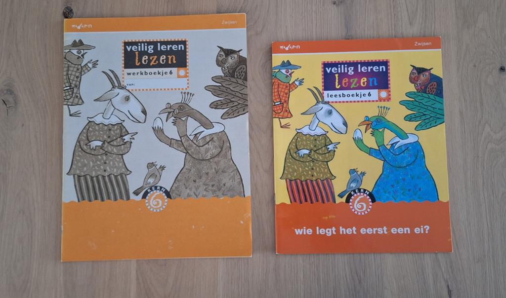 Veilig leren lezen lees en werkboekje. Kern 6., Ophalen of Verzenden, Zo goed als nieuw, Overige niveaus, Nederlands