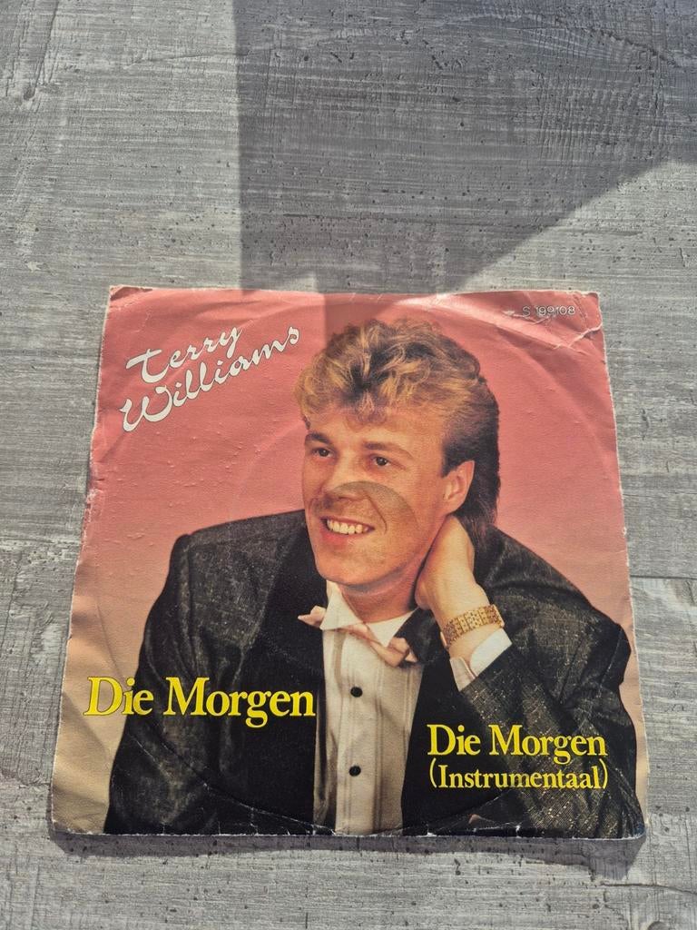 zeldzame oude piraten single van Terry Williams die morgen, Ophalen of Verzenden, Gebruikt, Overige formaten