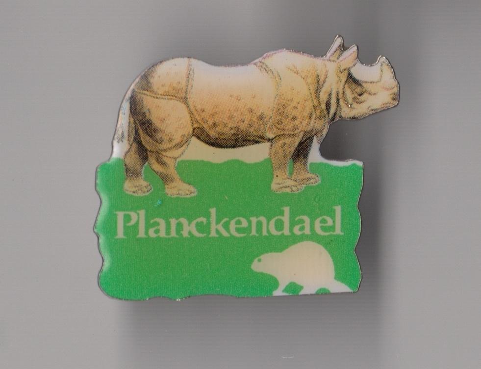 Dierentuin pin Planckendael Zoo Neushoorn, Gebruikt, Niet vindbaar, Niet vindbaar, Speldje of Pin