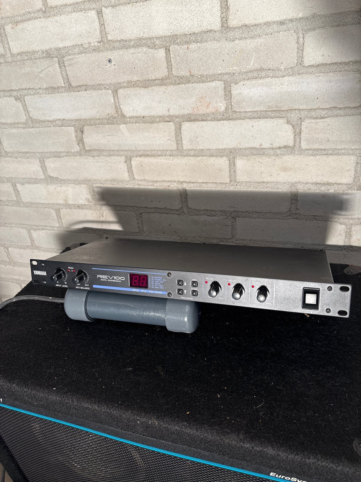 Yamaha REV100 Digital Reverb - Effectprocessor, Ophalen of Verzenden, Gebruikt, Reverb