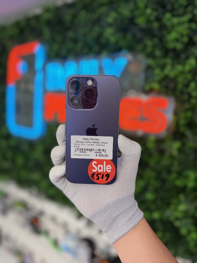 Zo goed als nieuw Apple iPhone 14 Pro 128GB, Ophalen of Verzenden, Zo goed als nieuw