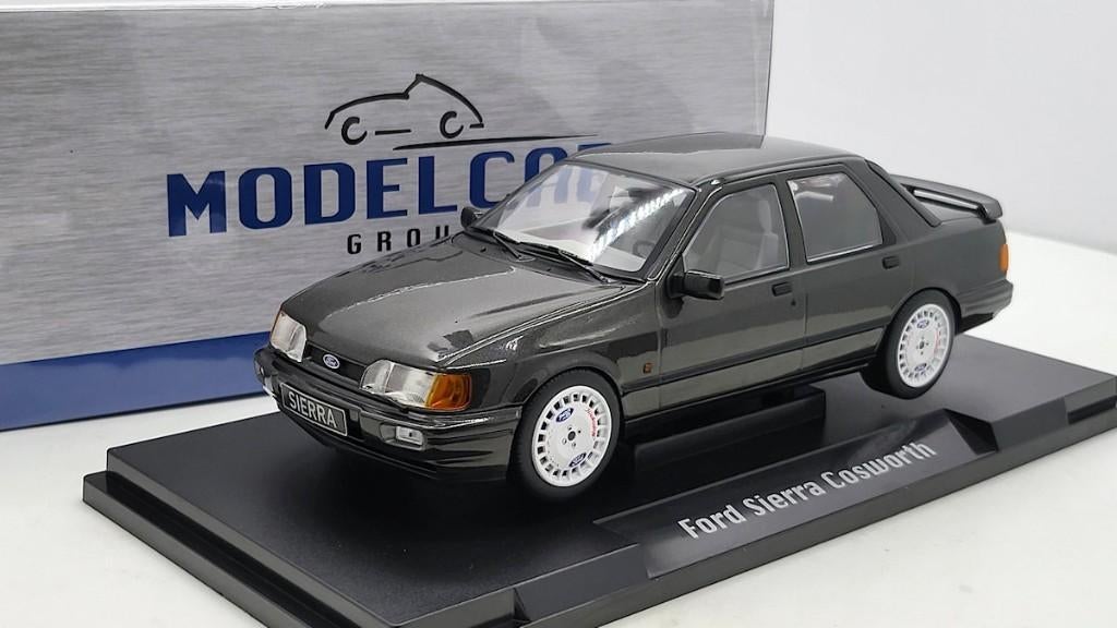 Ford Sierra Cosworth zwart metallic van MCG, Hobby en Vrije tijd, Modelauto's | 1:18, Ophalen of Verzenden, Nieuw, Auto, Overige merken