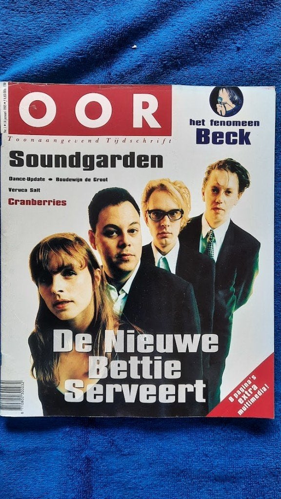 OOR 1-1995 Bettie Serveert Veruca Salt Soundgarden Loved One, Ophalen of Verzenden, Zo goed als nieuw, Muziek, Film of Tv