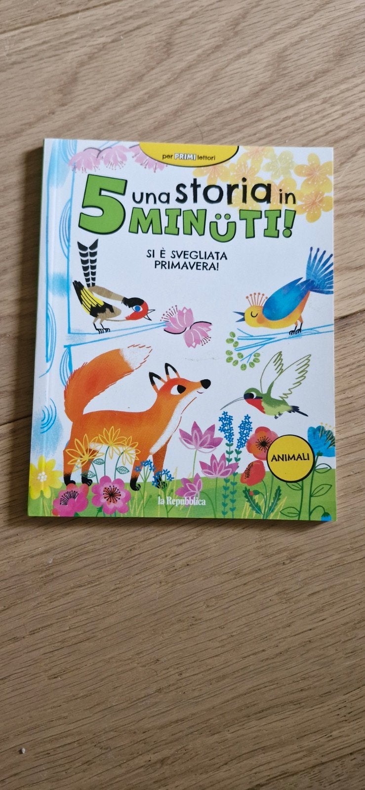 5 Minuten Verhaal: Dieren - Si è svegliata primavera!, Onbekend, Fictie algemeen, Jongen of Meisje, Nieuw