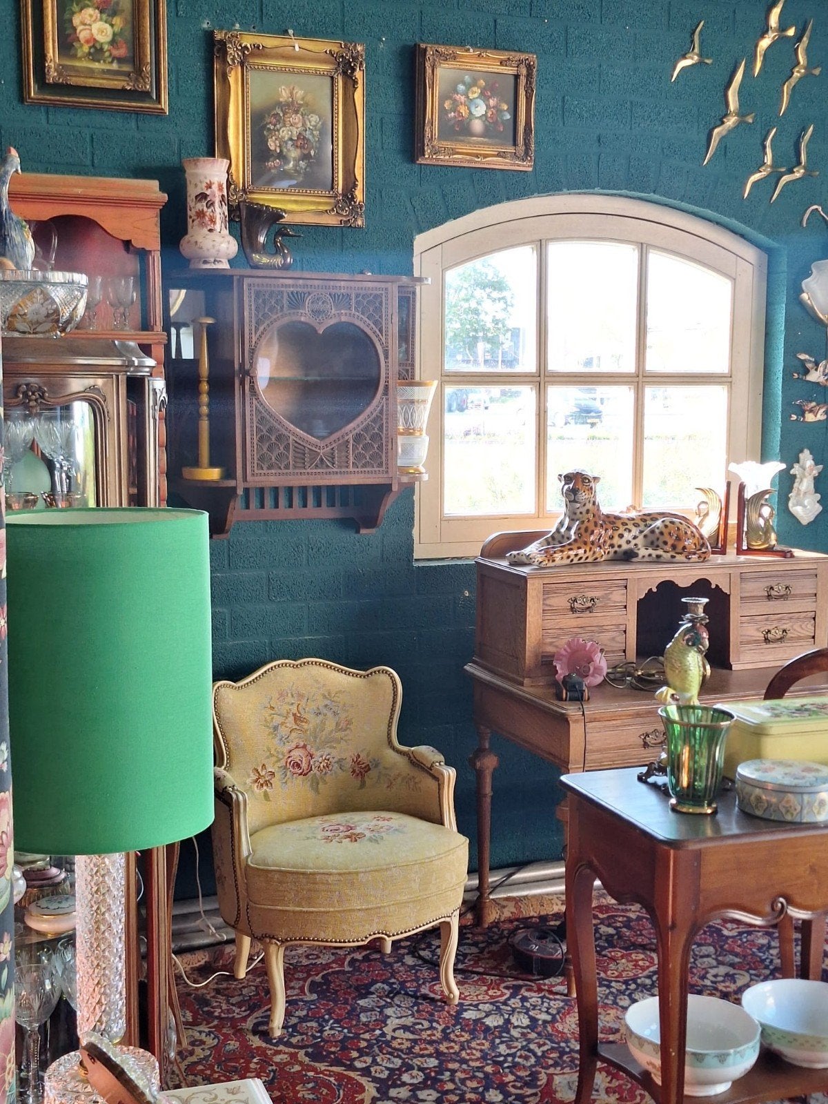 Prachtige brocante spullen & vintage tapijten zaterdag 24 ok, Ophalen of Verzenden
