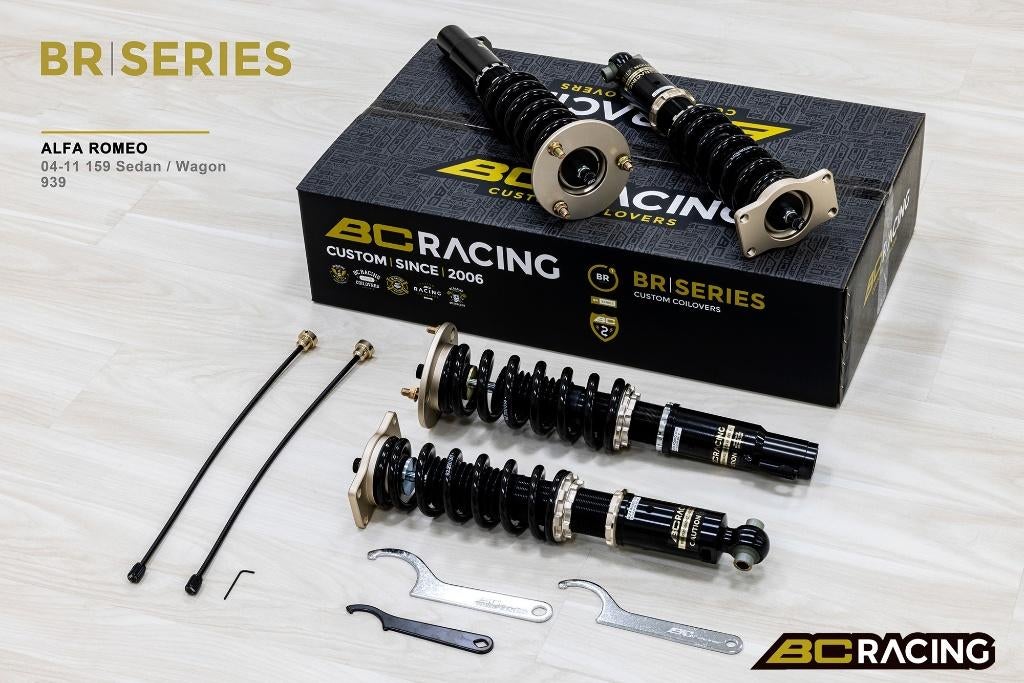 BC Racing BR-RS serie schroefset - Alfa Romeo 159 939 04-11, Auto diversen, Tuning en Styling, Ophalen of Verzenden