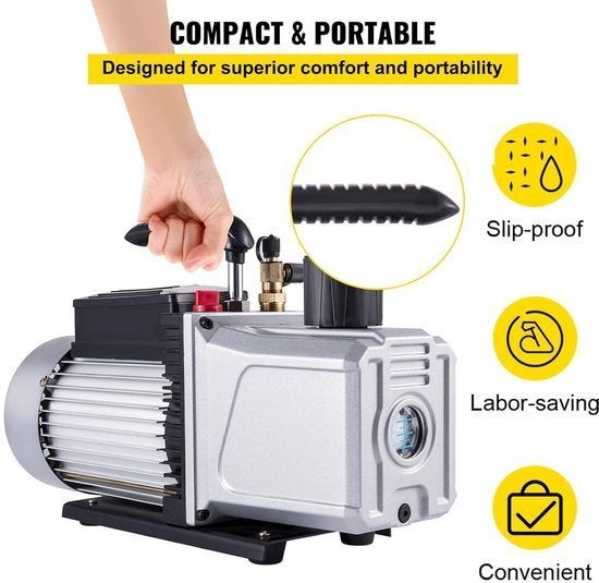 Vacuümpomp – Vacuum Pomp – Onderdrukpomp – Airco Vacuümpomp, Corvance B.V., Verzenden, Nieuw, Corvancebol@gmail.com