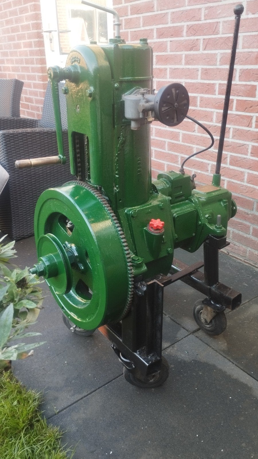 berg skandia scheepsmotor 12 pk, Ophalen, Gebruikt, Motor en Techniek, Zeilboot of Motorboot