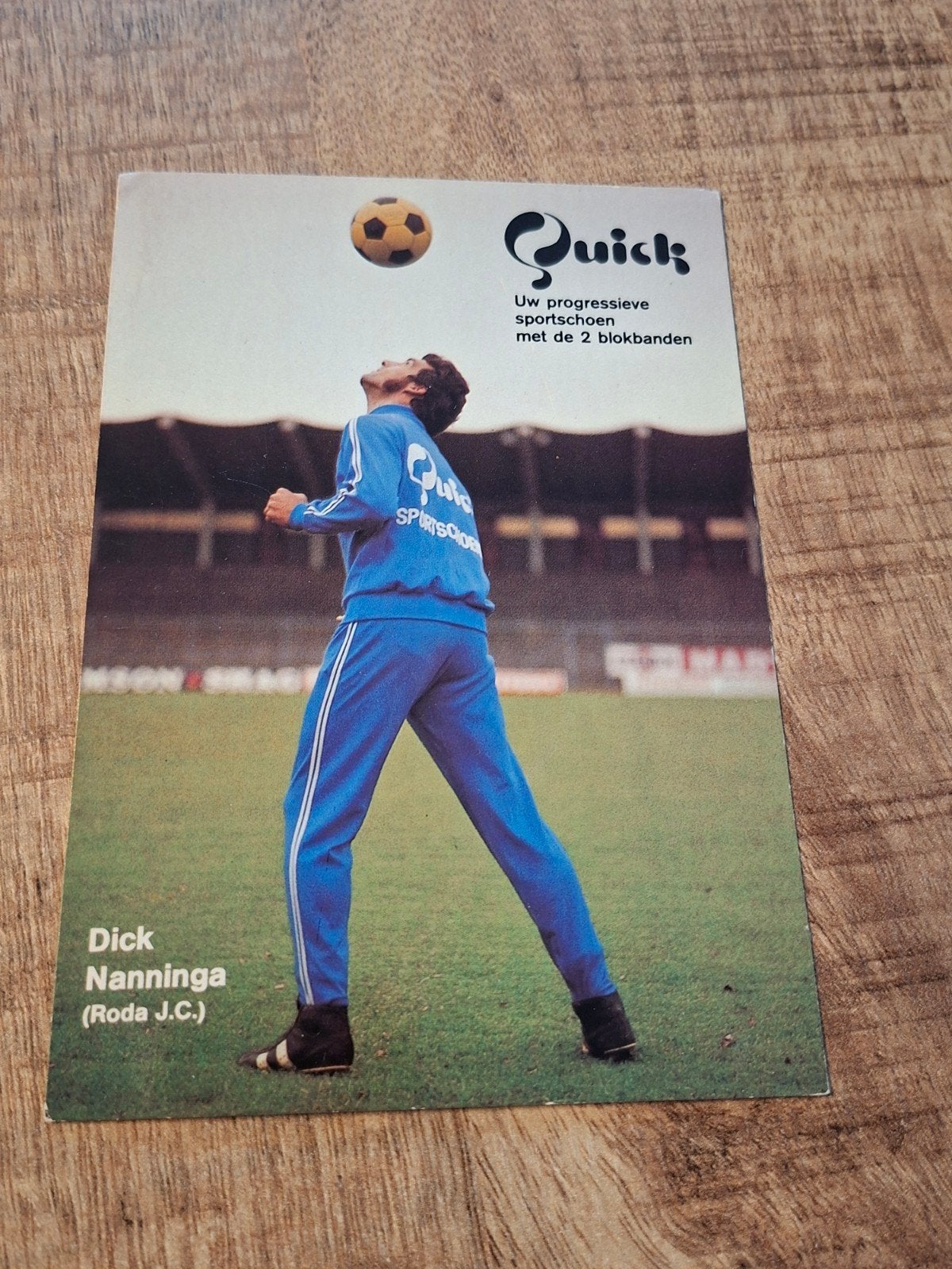 Dick Nanninga - Roda JC Kaart, Verzamelen, Ophalen of Verzenden, Roda JC