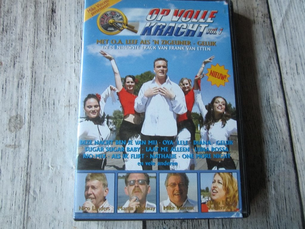 Muziek Dvd’s Nederlandse Artiesten 7x Box 6, Alle leeftijden, Ophalen of Verzenden, Gebruikt, Muziekvideo's
