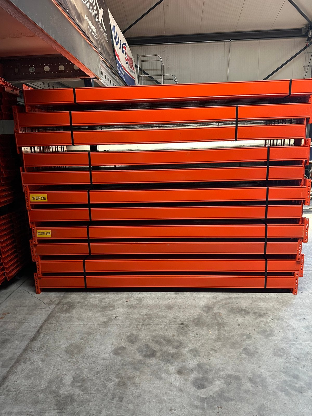 Begra magazijnstelling / palletstelling, Ophalen