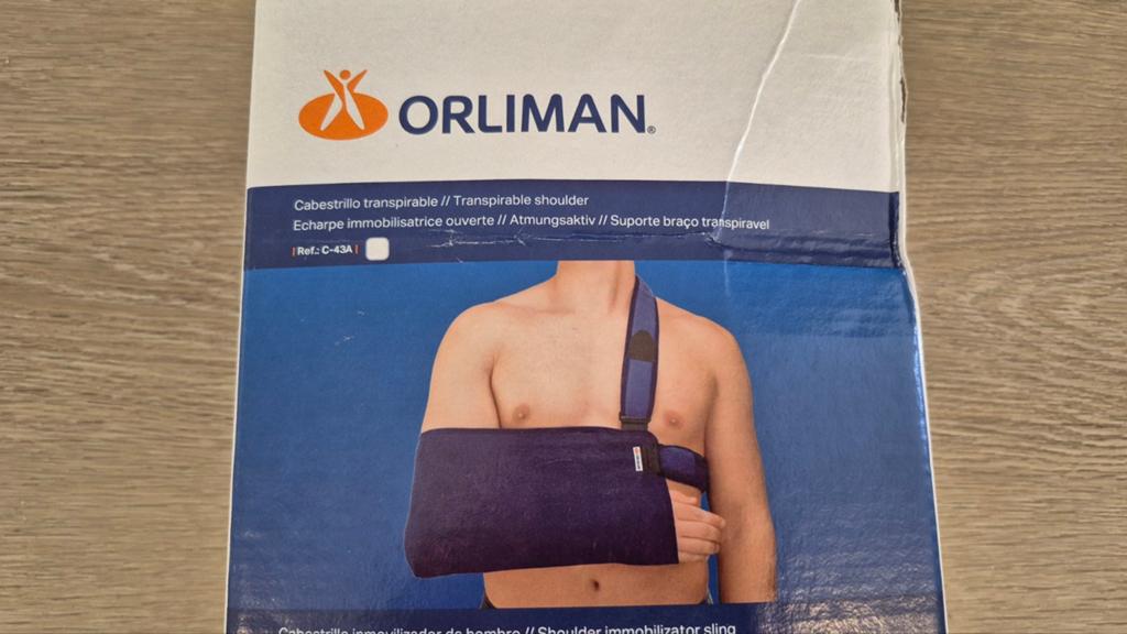 Nieuwe Orliman schouder brace / mitella maat 3 XL, Ophalen of Verzenden