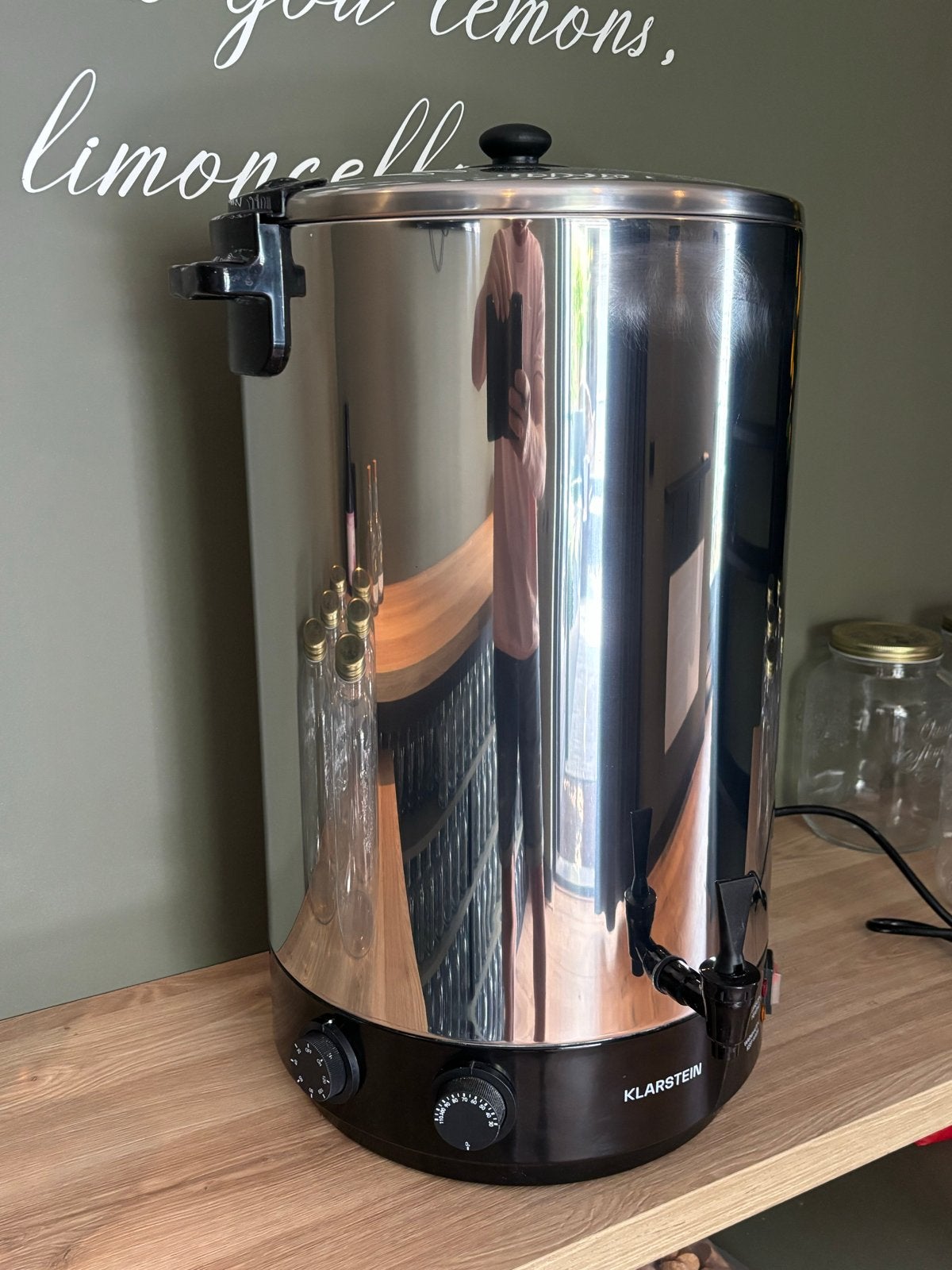 Klarstein Konfistar Inmaakketel 50 liter - Zo goed als nieuw, Ophalen, Overige modellen, Overige typen, 10 kopjes of meer