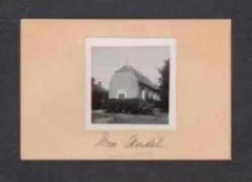 Foto Den Andel Kerk Jaren 30 (1)., Foto, Ophalen of Verzenden, Zo goed als nieuw, Gebouw