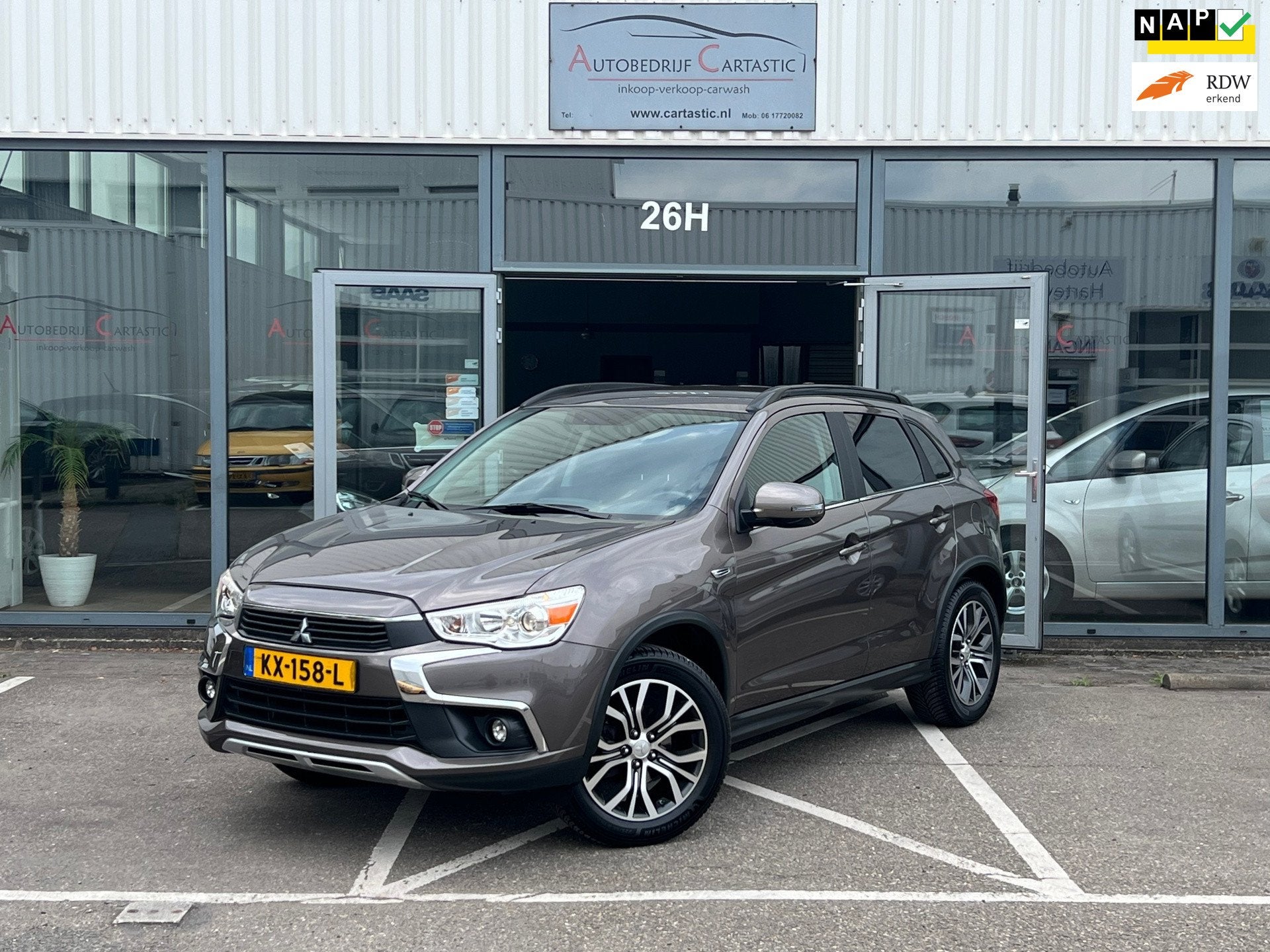 Mitsubishi ASX 1.6 Cleartec Intense CRUISE |KEYLESS | CAMERA, Auto's, Voorwielaandrijving, Dealer onderhouden, Gebruikt, Euro 6
