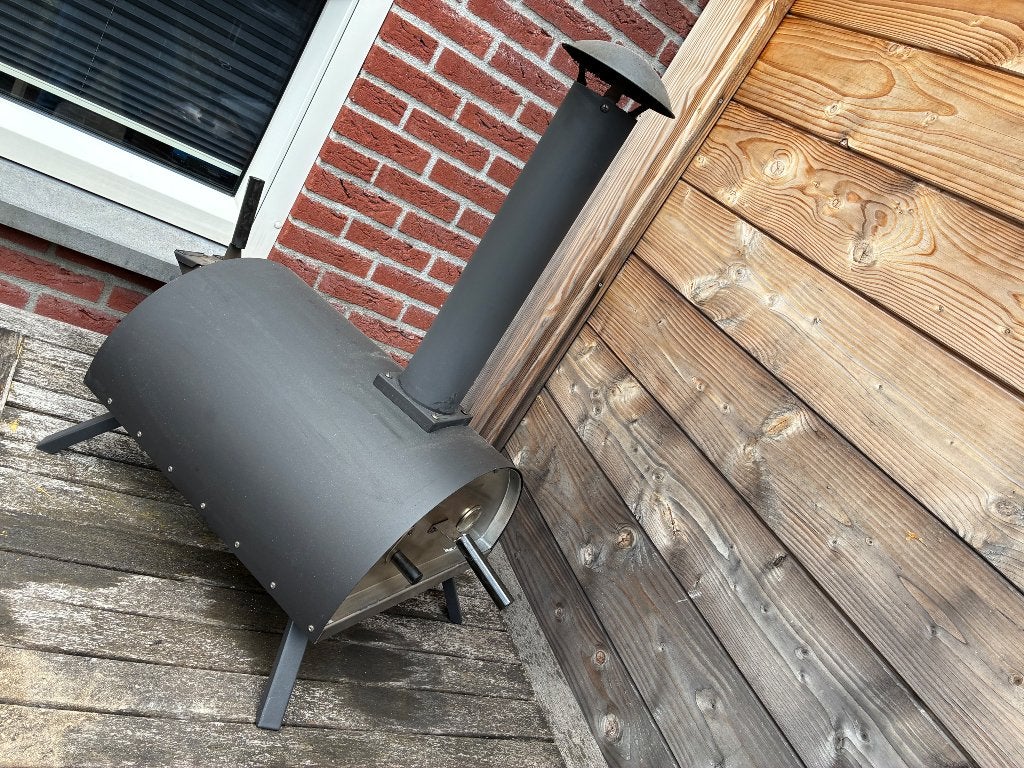 Pizza oven pellet of hout gestookt, Ophalen, Gebruikt, Jamestown