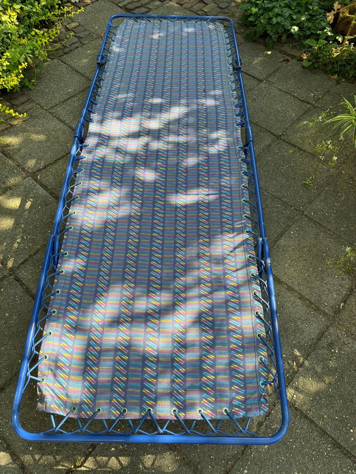 Stretcher bed, Ophalen, Gebruikt, Metaal, Verstelbaar