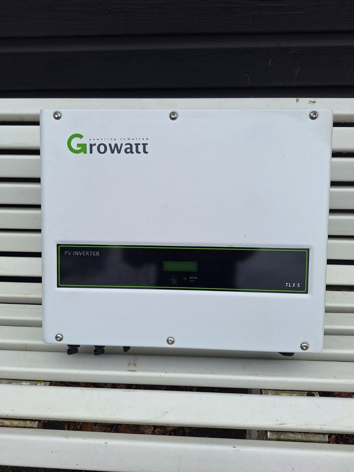 Growatt 3000TL3-S Omvormer 3.000W, 3 Fase, 2 MPPT, DC switch, Gebruikt, ., Ophalen of Verzenden, .