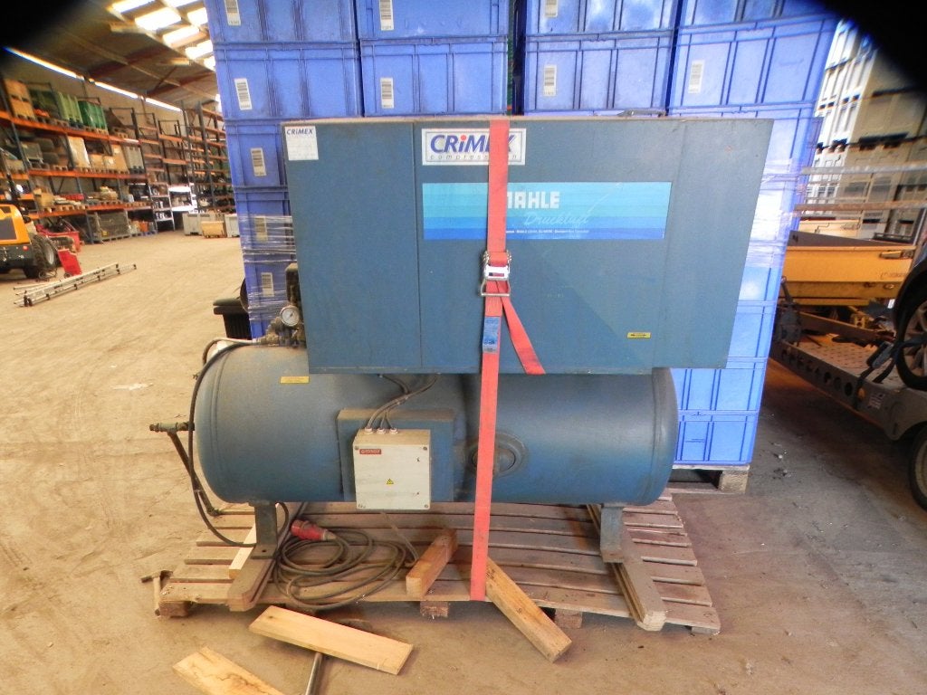 Compressor schroef Crimex 500L tnk, Doe-het-zelf en Verbouw, Compressors, Ophalen, Gebruikt, 200 tot 400 liter/min, 10 bar of meer