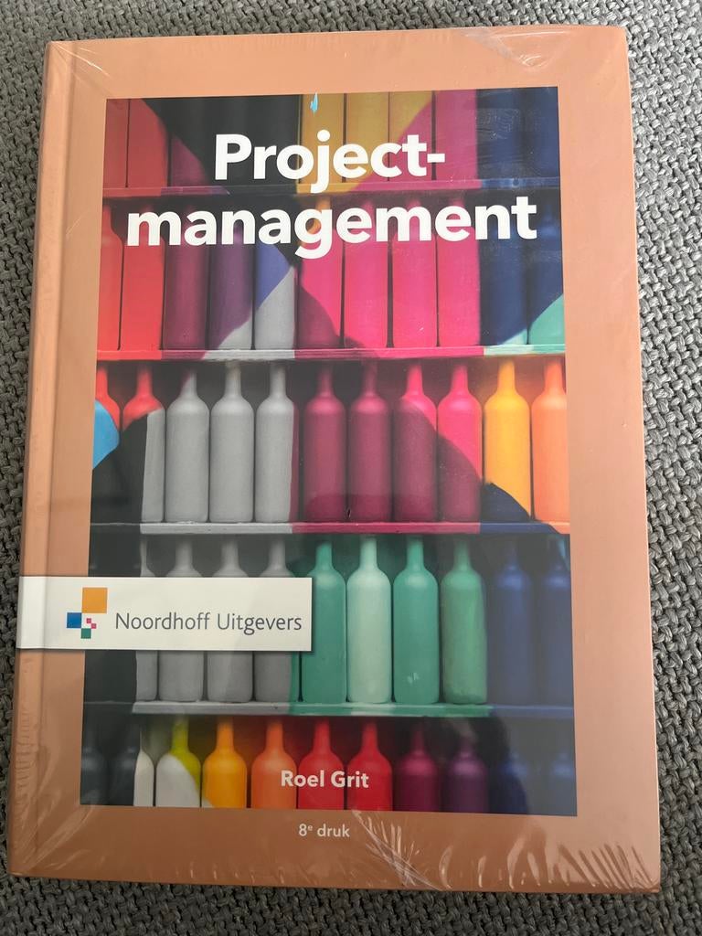 Projectmanagement 8e druk - Roel Grit (Nieuw), Ophalen of Verzenden, Gamma, Nieuw, HBO