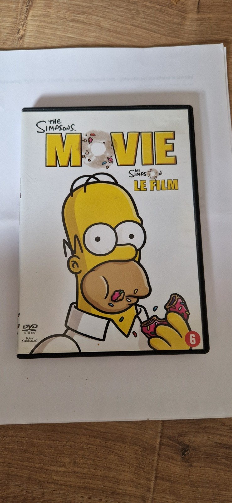 DVD The Simpsons movie, Vanaf 6 jaar, Ophalen of Verzenden, Zo goed als nieuw, Amerikaans